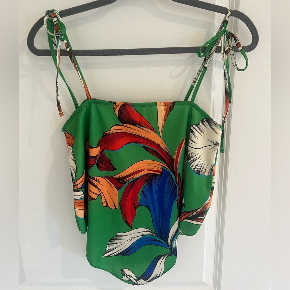 Zara scarf tank
